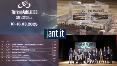 Presentata l'edizione 2025 della TirrenoAdriatico