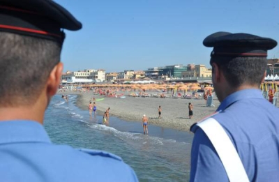 San Benedetto, i Carabinieri intercettano e arrestano sulla spiaggia un 32enne libico autore di un furto