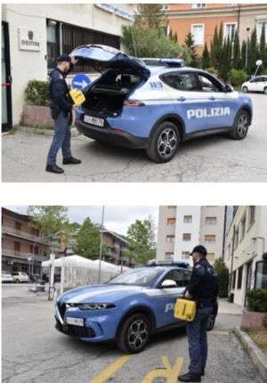 Le Volanti della Polizia di Stato della Questura di Teramo si dotano di un defibrillatore semiautomatico