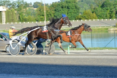 Danze d’acqua e di fuoco all’ippodromo “San Paolo”