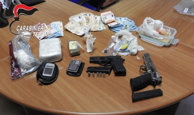 Giulianova, arresto in flagranza di reato un uomo per spaccio sostanze stupefacenti