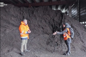 Il modello virtuoso dell'impianto Aciam di Aielli nell'inchiesta di Report sulle bioplastiche