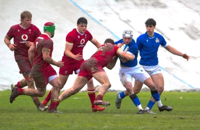 Rugby: U18, l’Italia domina il Galles sotto la pioggia dell’Aquila