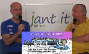 TUTTO E' PRONTO PER LA 64^ COPPA PAOLINO TEODORI EDIZIONE 2025