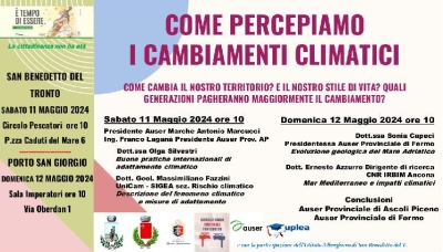 Auser - 11 e 12 maggio incontri su 