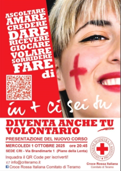 Nuovo corso base per volontari della Croce Rossa Italiana