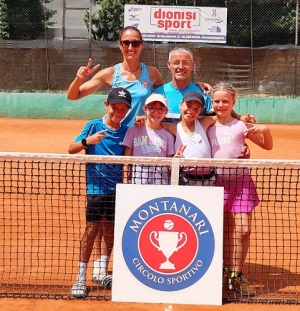 Il Circolo Tennis Montanari di Porto d&rsquo;Ascoli si &egrave; laureato campione regionale della categoria Under 10 misto