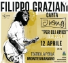 Filippo Graziani &ldquo;Per gli Amici&rdquo; del teatro La Perla di Montegranaro