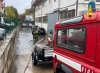 Auto bloccata in un sottopasso a Centobuchi, salvato l'autista