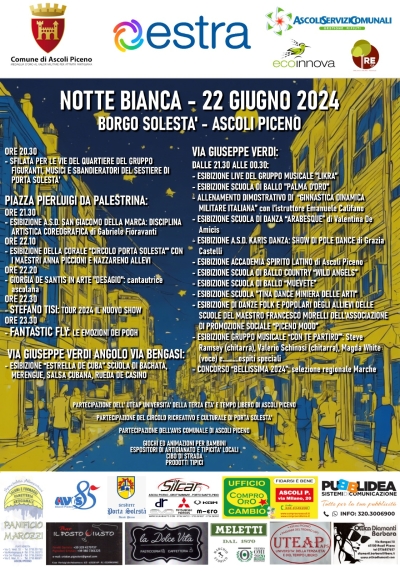 Sabato 22 giugno torna la 