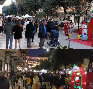 Grande successo in Viale De Gasperi per l'iniziativa "Vi conciamo per le Feste"