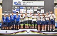 Ciclismo - L'ascolano Francesco Ceci vicecampione del mondo nel tandem paralimpico