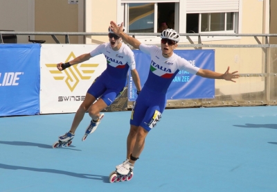 Campionati Europei Pattinaggio Corsa. A Ostenda è d’oro l’Americana Senior Azzurra