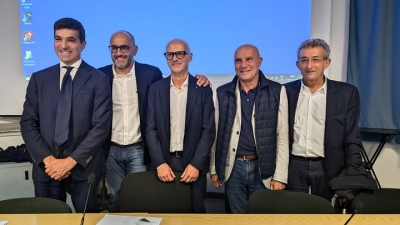 Il presidente Acquaroli all'inaugurazione della nuova sede regionale CISL ad Ancona: 