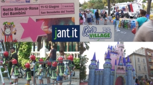 Successo per la prima delle due serate della Notte Bianco-Rosa dei Bambini