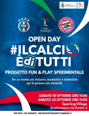 Prosegue il progetto di calcio paralimpico della FIGC