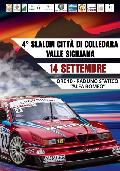 Tutto pronto per lo Slalom Città di Colledara – Valle Siciliana: motori accesi domenica 14 settembre