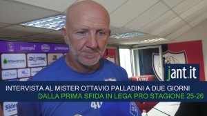 INTERVISTA ALL' ALLENATORE DELLA U.S. SAMBENEDETTESE, OTTAVIO PALLADINI