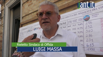 Luigi Massa rieletto sindaco di Offida
