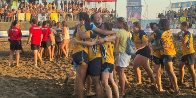 TROFEO ITALIANO BEACH RUGBY:  SI AGGIUDICANO L’EDIZIONE 2024 CRAZY CRUBS (MASCHILE) E SABBIE MOBILI (FEMMINILE)