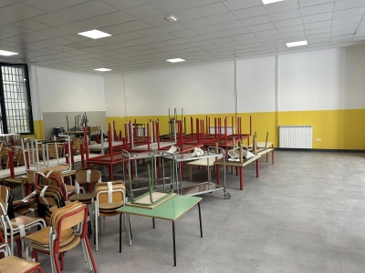 Ascoli Piceno - Lavori alla scuola Malaspina, studenti trasferiti all'ex Banca d'Italia