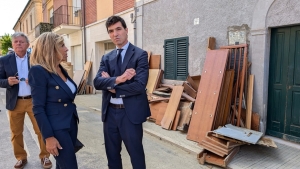 SOPRALLUOGO DEL PRESIDENTE FRANCESCO ACQUAROLI A CASTELFERRETTI DI FALCONARA, UNA DELLE ZONE PI&Ugrave; COLPITE DAL MALTEMPO DEL 18 E 19 SETTEMBRE
