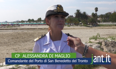 Intervista al Comandante del Porto di San Benedetto del Tronto, CP Alessandra Di Maglio