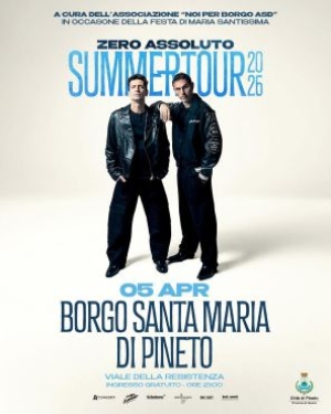 Gli Zero Assoluto in concerto gratuito a Pineto
