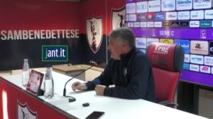 Conferenza stampa pre-gara di US Sambenedettese vs Livorno