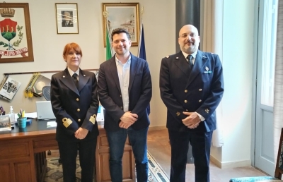 Visita Istituzionale del Capo del Compartimento Marittimo di San Benedetto del Tronto all'Ufficio Locale Marittimo di Cupra Marittima