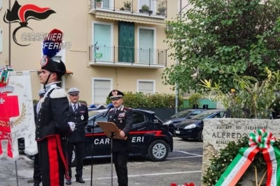 Ricordo dell'appuntato Beni a 48 anni dalla sua morte