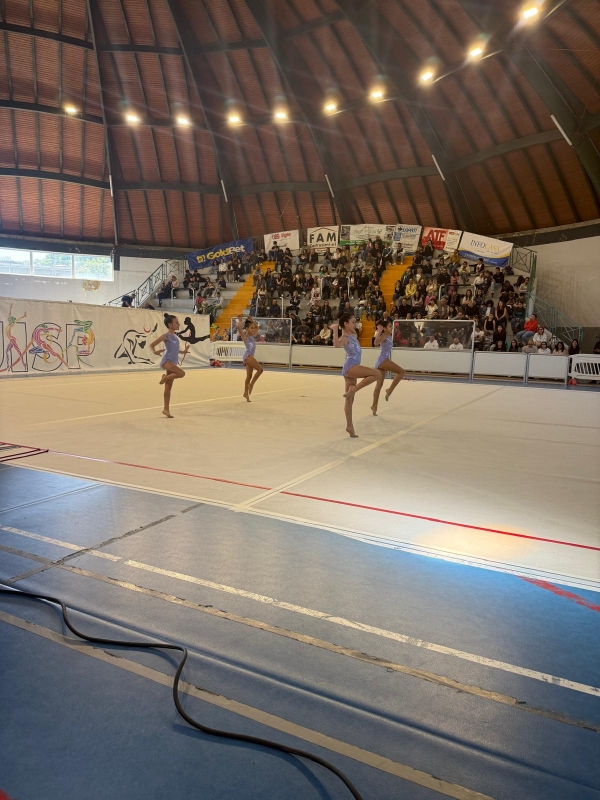 Incanto e Agilit&agrave; al Palarozzi: Il Successo della Ginnastica Ritmica UISP