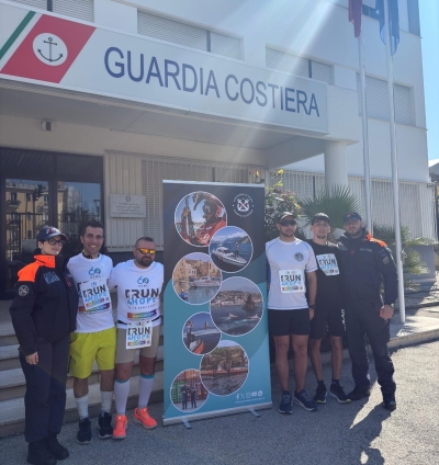 La Capitaneria di Porto - Guardia Costiera di San Benedetto del Tronto partecipa alla “Run 4 Hope”