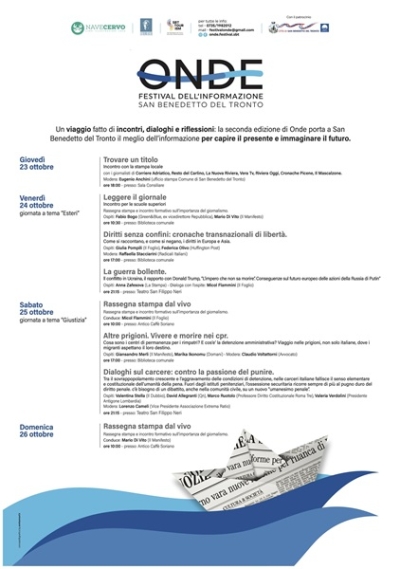 ONDE - Festival dell’Informazione a San Benedetto del Tronto