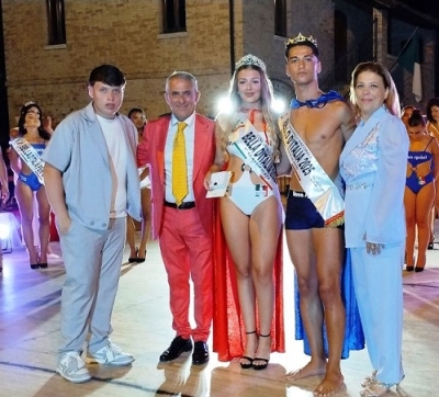 Marta Cappon e Andrea Daiu si aggiudicano i titoli nazionali di Miss e Mister Bella e Bello d’Italia