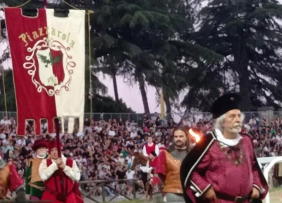 Ferito in un incidente il mossiere della Quintana