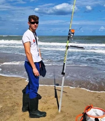 Nicholas Di Massimo dell’Apsd San Benedetto Colmic conquista il sesto posto ai campionati italiani Under 16 di Surf casting
