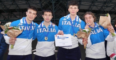 Oro per Federico Greganti, con il Fioretto maschile la conquista dell&rsquo;Europeo Giovanile