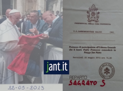 22 maggio 2013, un giorno con Papa Francesco