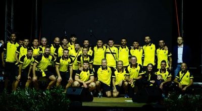 Presentata alla Sagra di Sant'Egidio a Monsampolo la formazione della Vis Stella 2025/26 insieme al nuovo allenatore