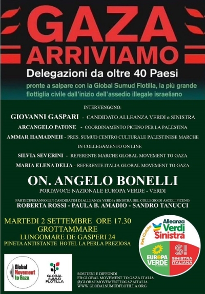Martedì 2 settembre a Grottammare evento 