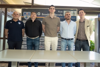 Dallo Scudetto con Trento a Grottazzolina, la Yuasa Battery dà il benvenuto a Giulio Magalini