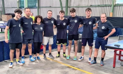 Tennistavolo, la TT San Benedetto asfalta il Corridonia nel girone B della serie D1