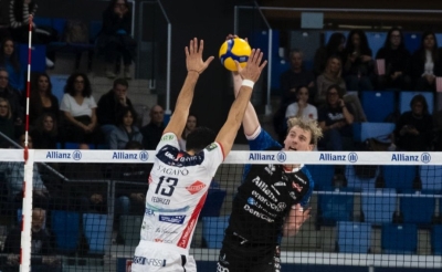 Milano è solidissima, la Yuasa Battery ne fa le spese nell’infrasettimanale di Superlega