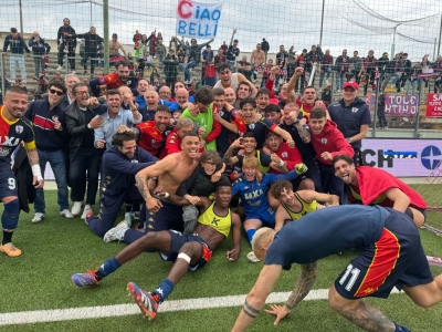 LA U. S.  SAMBENEDETTESE PROMOSSA IN SERIE C