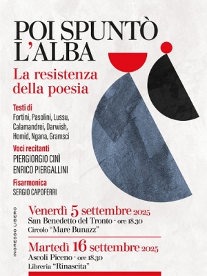 Al Circolo Mare Bunazz venerd&igrave; 5 settembre "Poi spunt&ograve; l'alba"