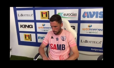 Samb, Simone Tomassini nel post gara