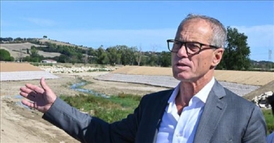 La vasca di espansione di Bettolelle è funzionante