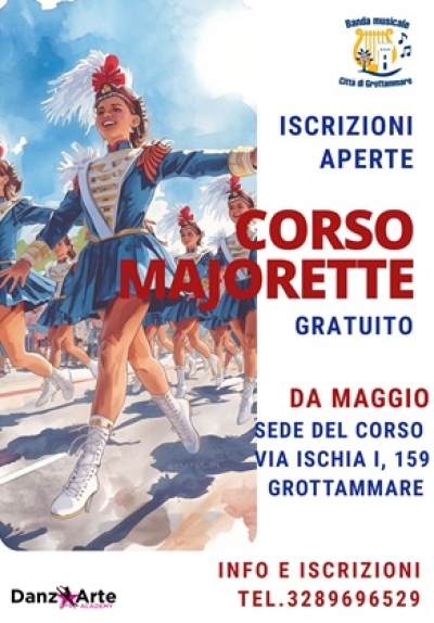 A Grottammare la musica si fa strada: al via i nuovi corsi gratuiti per tamburi, chiarine e majorettes