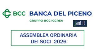 ANNUALE ASSEMBLEA DEI SOCI  DELLA BCC BANCA DEL PICENO